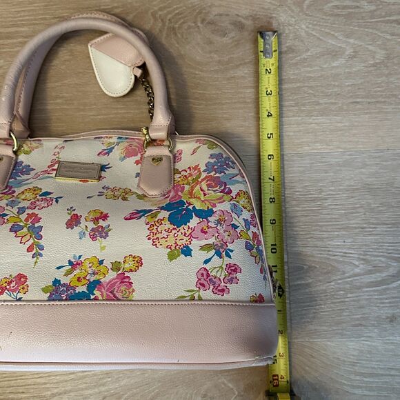 Betsey Johnson Pink Floral Handbag - Picture 13 of 13